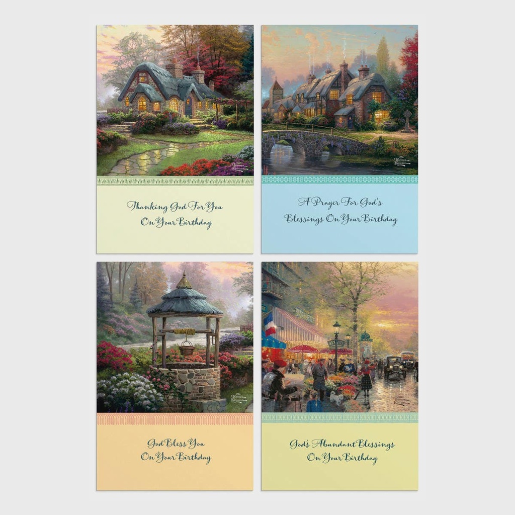 GC: Boxed Birthday Thomas Kinkade: Painter of Light