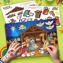 Nativity Story Advent Sticker Sheet