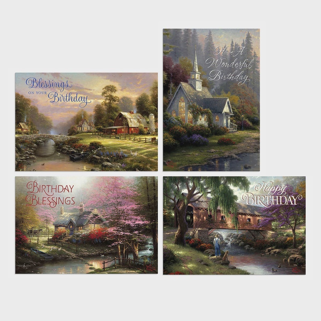 GC: Boxed Birthday Thomas Kinkade