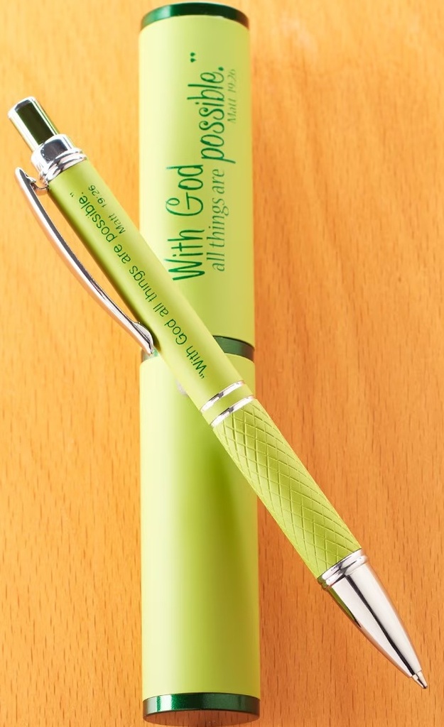 Pen & Case Set (Single) 3 Colours/Designs