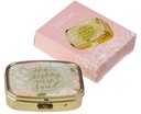 Pill Case He Restores My Soul Green Floral 