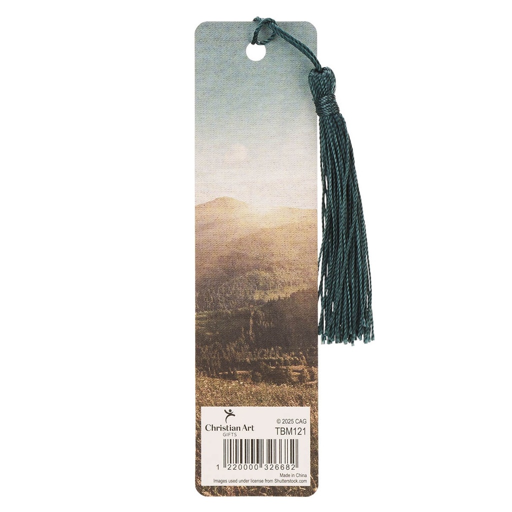 Tassel Bookmark Psalm 23 Serene Pasture 