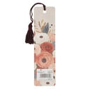Tassel Bookmark Be Joyful Floral 