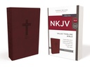 NKJV Value Thinline Bible Standard Print Burgundy I/L