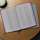 NKJV Value Thinline Bible Standard Print Burgundy I/L