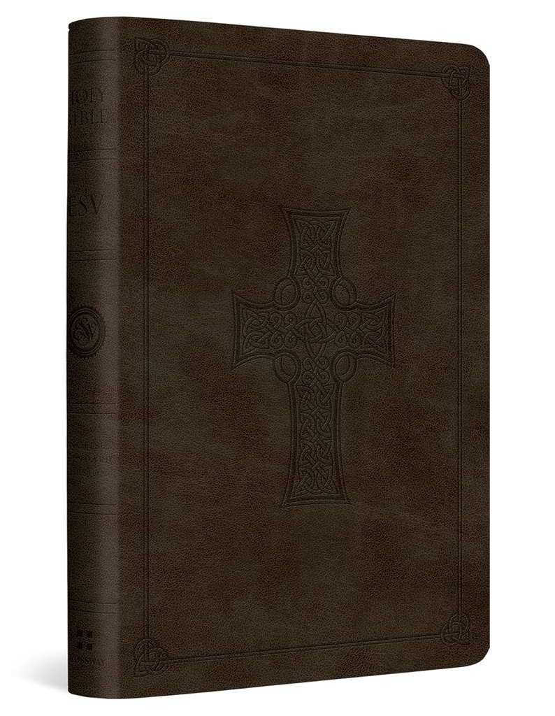ESV Value Compact Bible Olive Celtic Crs