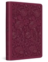 ESV Value Compact Bible Raspberry Floral Design I/L