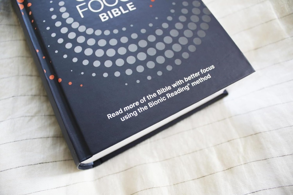 NIV Clear Focus Bible Hardcover Charcoal/Copper (08/25)