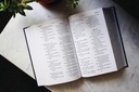NIrV Clear Focus Bible Hardcover Charcoal/Blue (08/25)