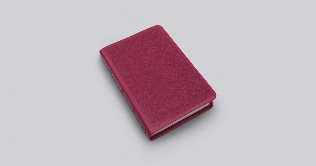 ESV Value Compact Bible Raspberry Floral Design I/L