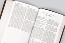 ESV Value Large Print Compact Bible Mahogany TruTone