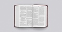 ESV Value Large Print Compact Bible Mahogany TruTone