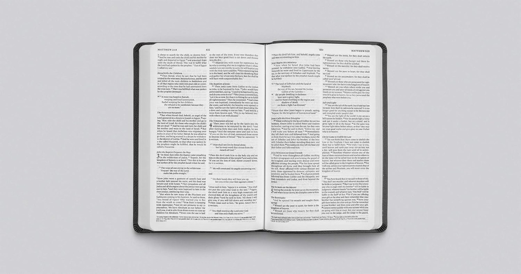 ESV Value Thinline Bible Black