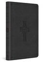 ESV Value Thinline Bible Charcoal Cross