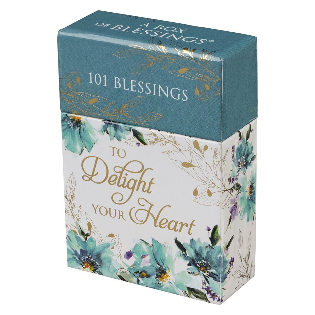 101 Blessings To Delight Your Heart Box of Blessings