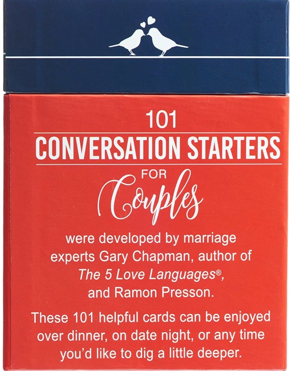 101 Conversation Starters for Couples Boxed Cards