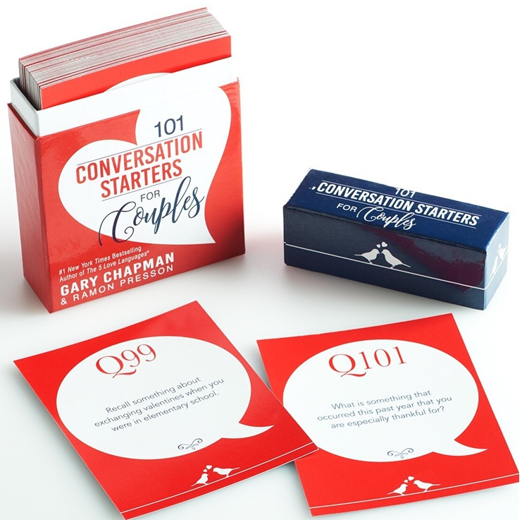 101 Conversation Starters for Couples Boxed Cards