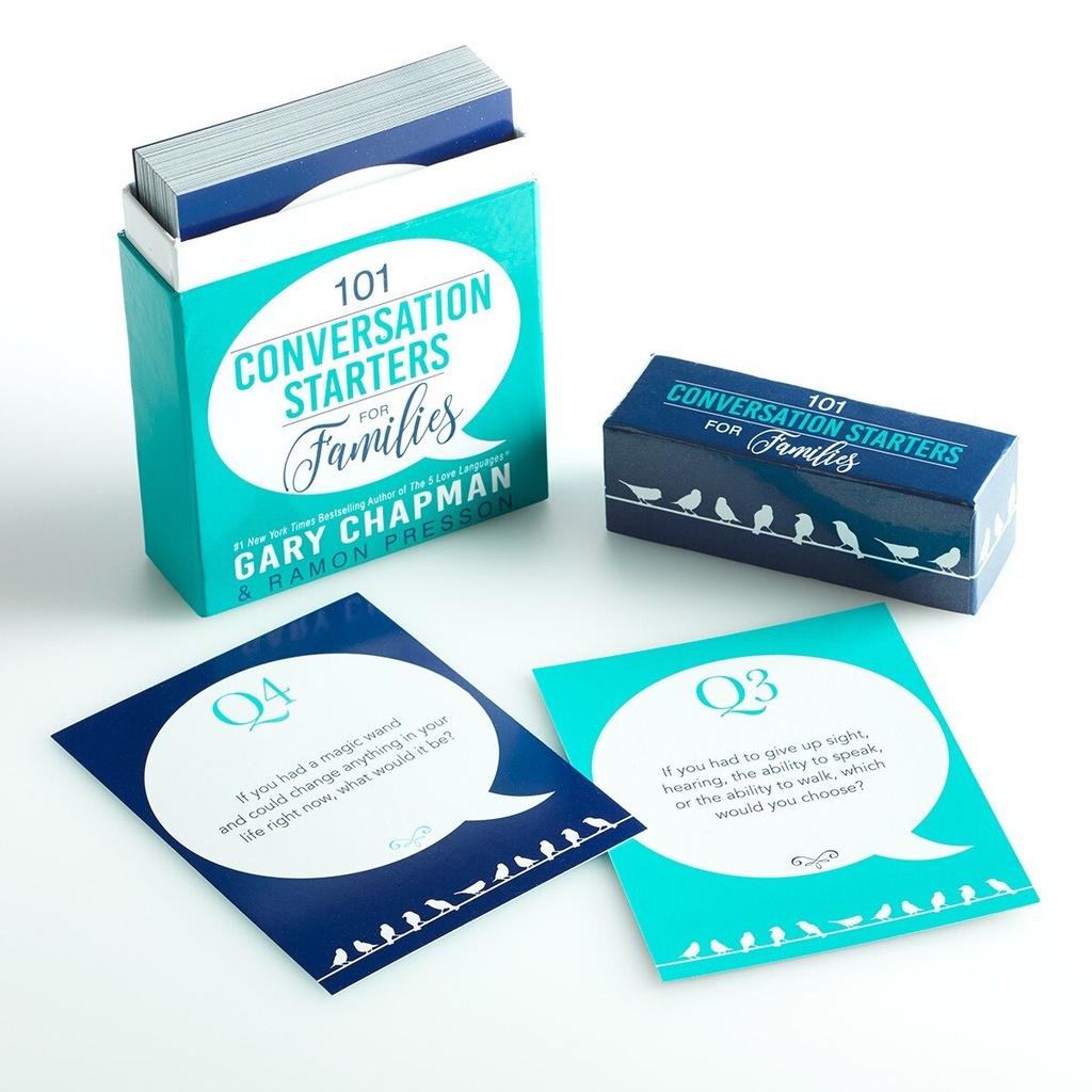 101 Conversation Starters for Families Boxed Cards