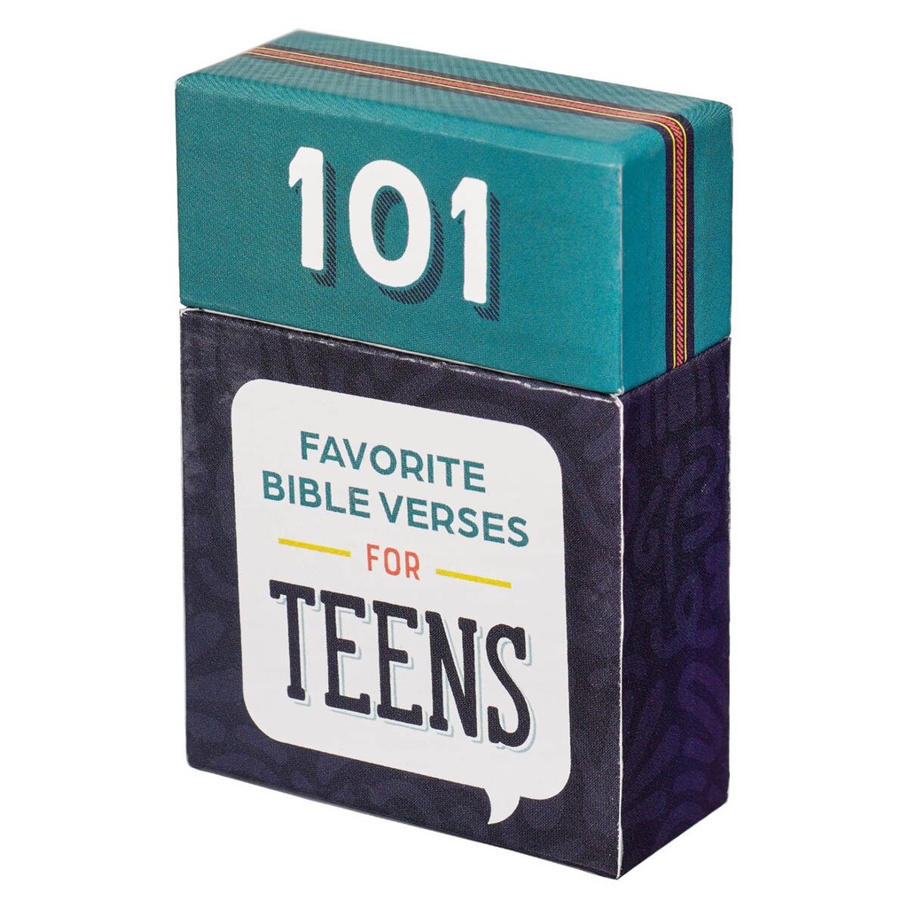 101 Favourite Bible Verses For Teens Box of Blessing