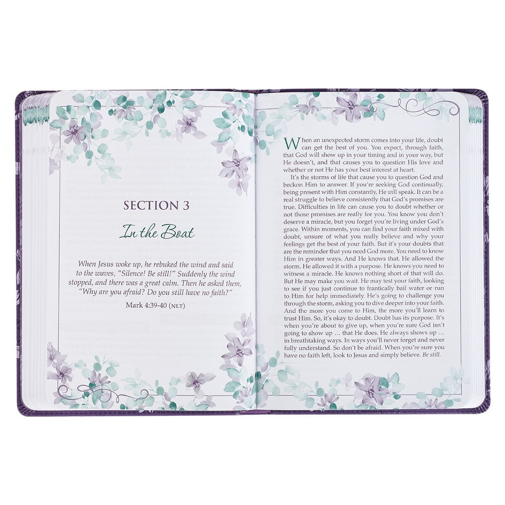 A Journey With Jesus 365 Devotions Purple