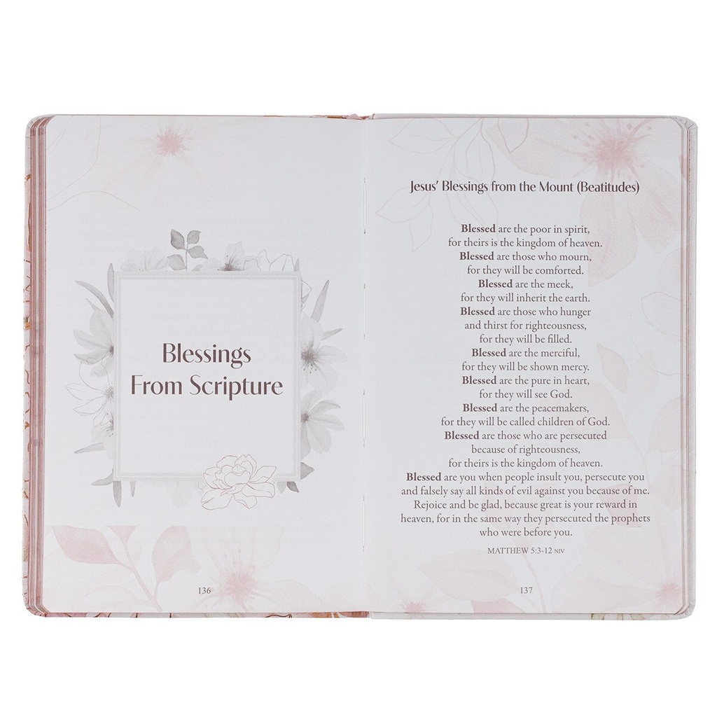 52 Prayers of Blessing For Women Faux Leather
