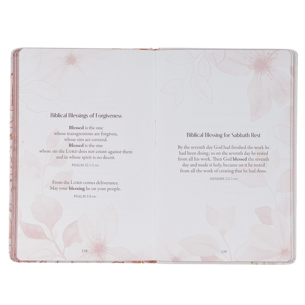 52 Prayers of Blessing For Women Faux Leather