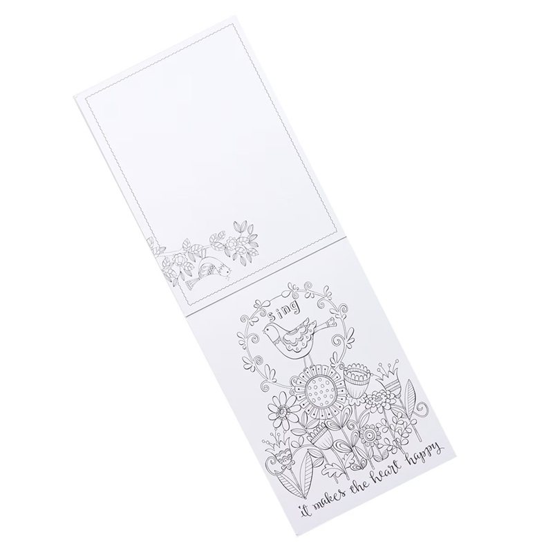 Colouring Postcards Book Be Still and Know