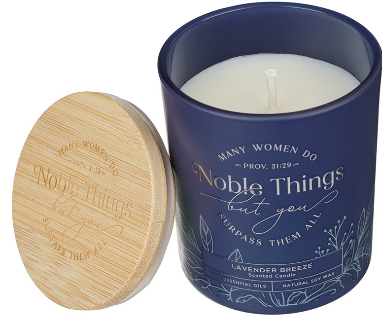 Candle Noble Things Lavender Breeze Glass
