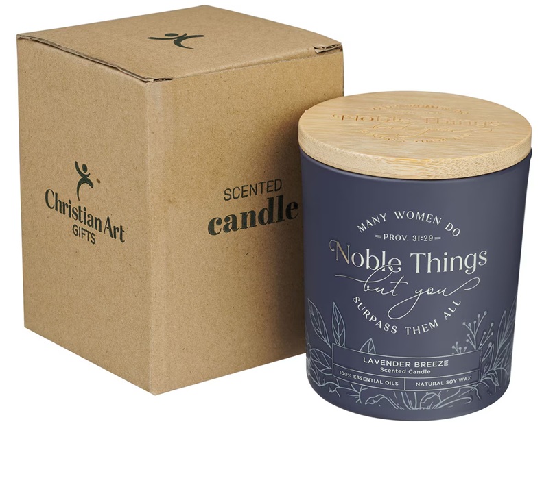 Candle Noble Things Lavender Breeze Glass