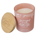 Candle Strength & Dignity Grapefruit Glass (03/25)