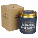 Candle Strong & Courageous Fireside Blue Spruce (03/25)