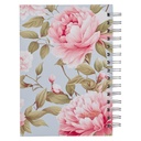 Journal Noble Things Pink Peony Wirebound