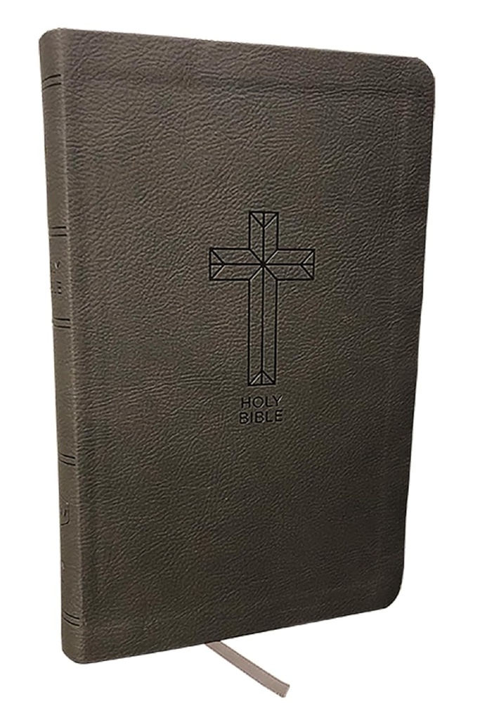 NKJV Value Thinline Bible Standard Print Charcol I/L