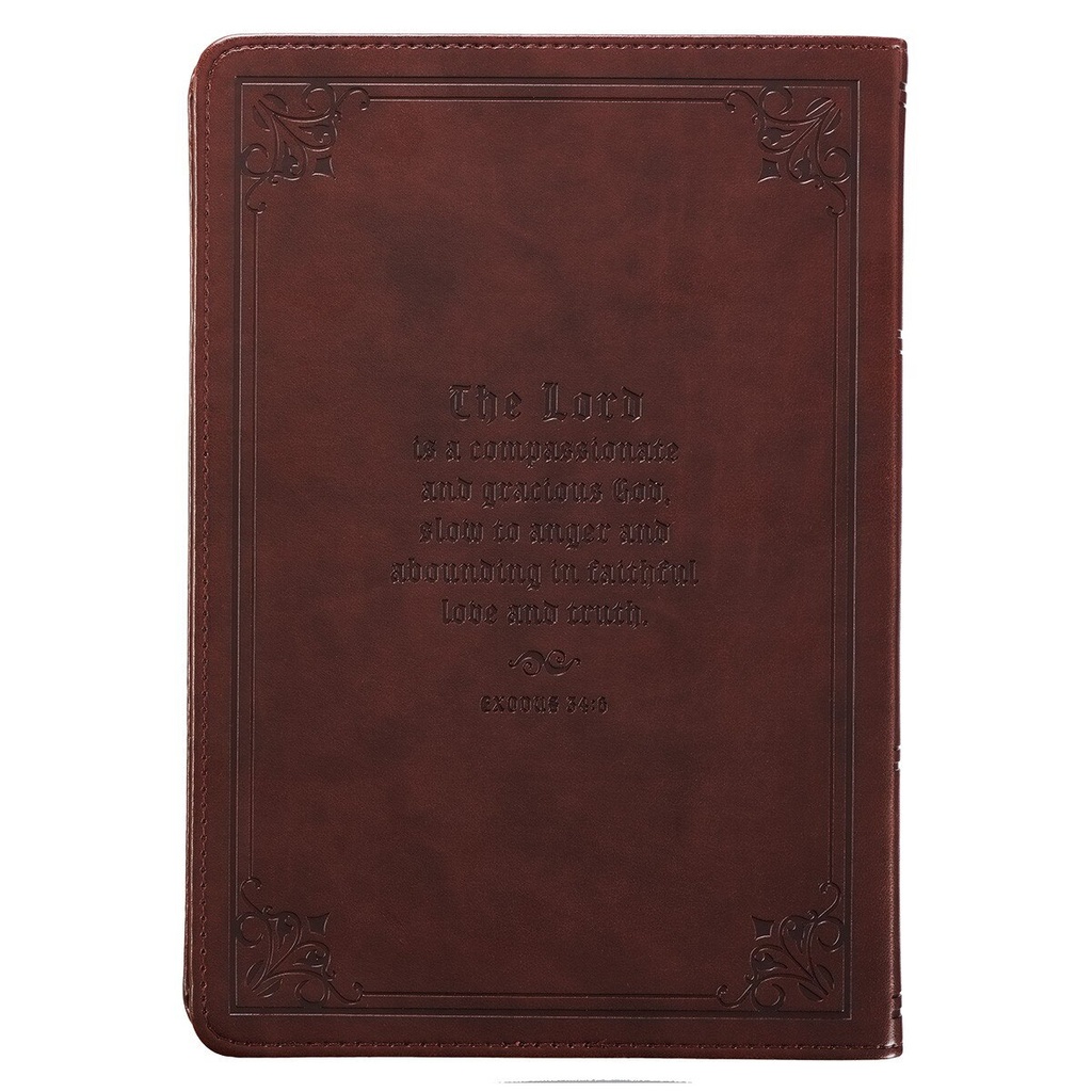 Journal Names Of God Brown Luxleather