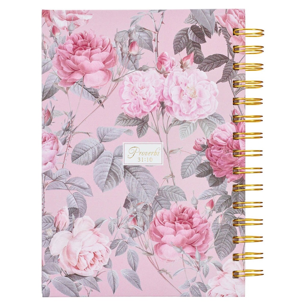 Journal More Precious Than Rubies Pink Wirebound