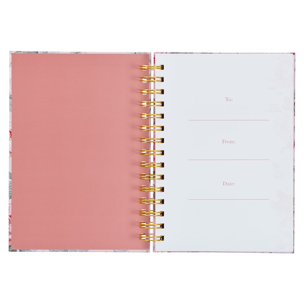 Journal More Precious Than Rubies Pink Wirebound