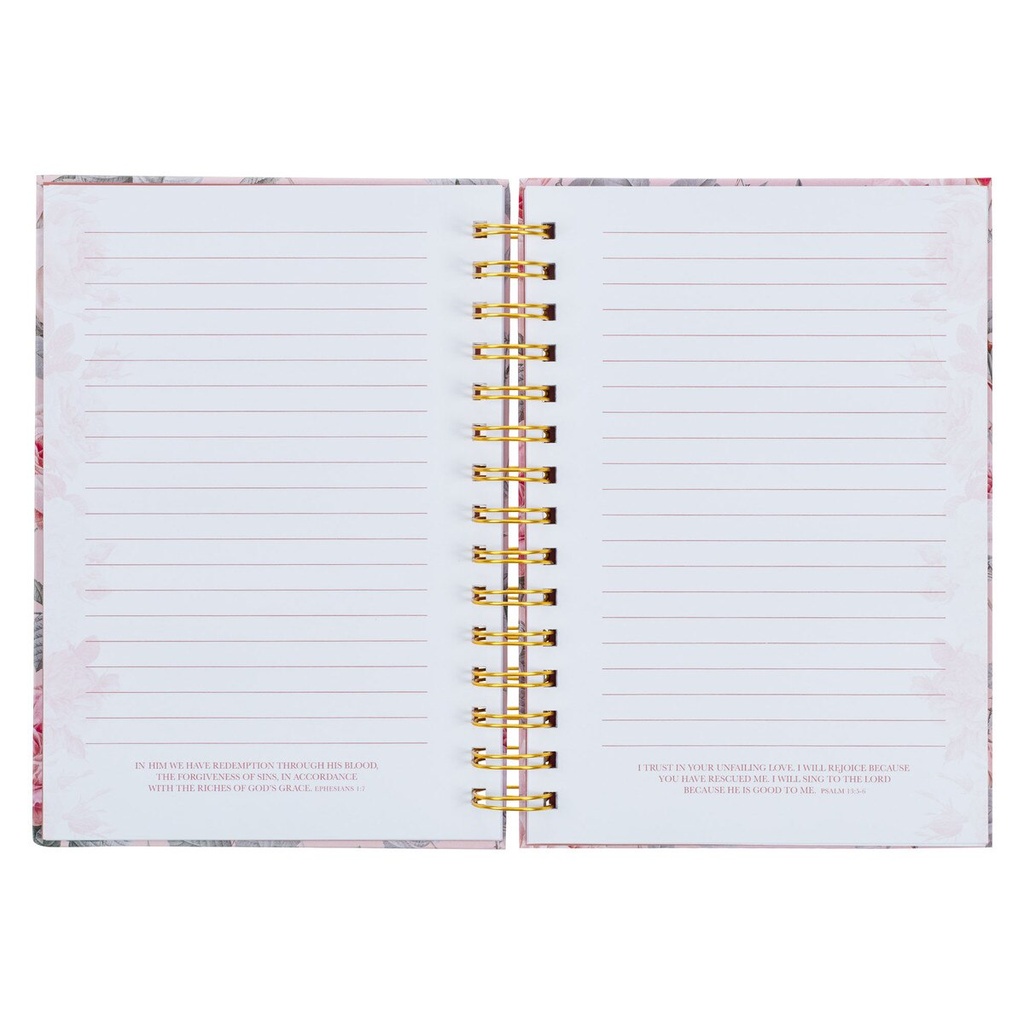 Journal More Precious Than Rubies Pink Wirebound
