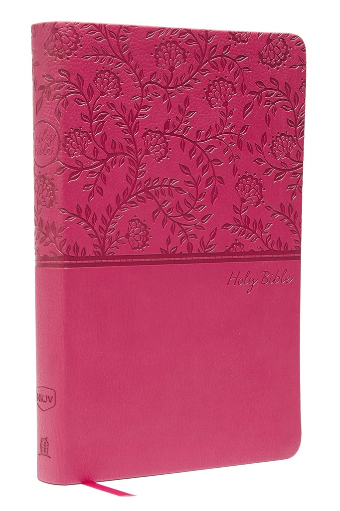 NKJV Value Thinline Bible Standard Print Pink I/L