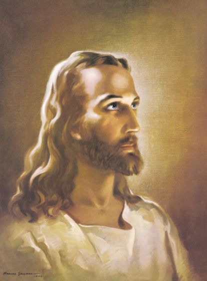 Sallman Print:16x20 Head of Christ