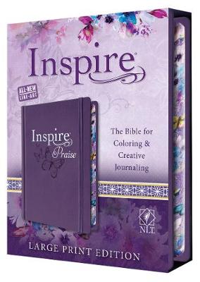 NLT Inspire Praise Bible Large Print H/C