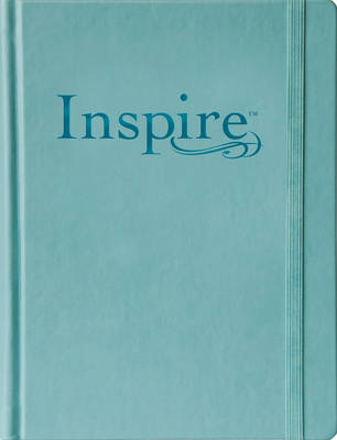 NLT Inspire Creative Journaling Bible Large Print Teal