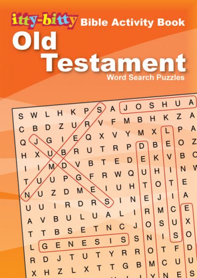 Old Testament Word Search Puzzles (itty bitty)