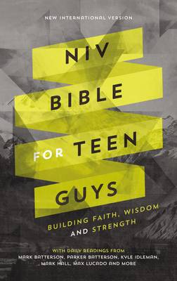 NIV Bible for Teen Guys H/C
