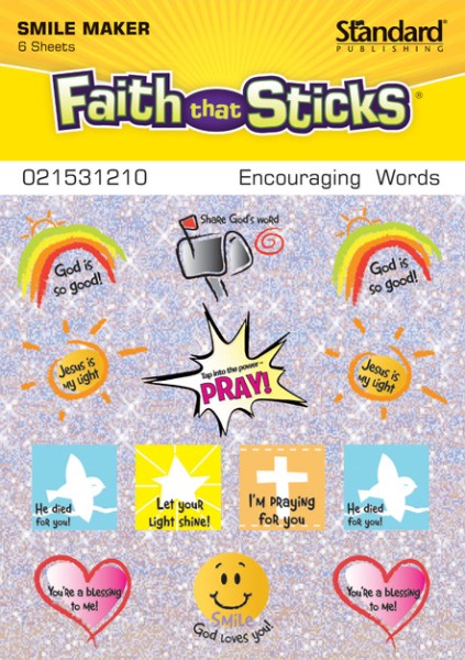 Sticker Encouraging Words