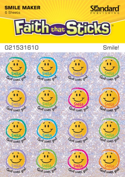 Sticker Smile Sparkle