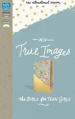 NIV True Images Bible for Teen Girls Blue/Gold I/L( New Ed)
