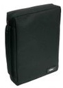 Bible Cover Polyester Black w/Fish Large