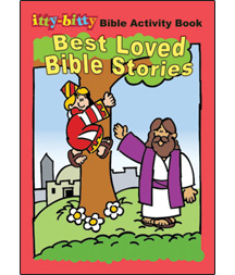 Best Loved Bible Stories Bible Activity Book (itty bitty)