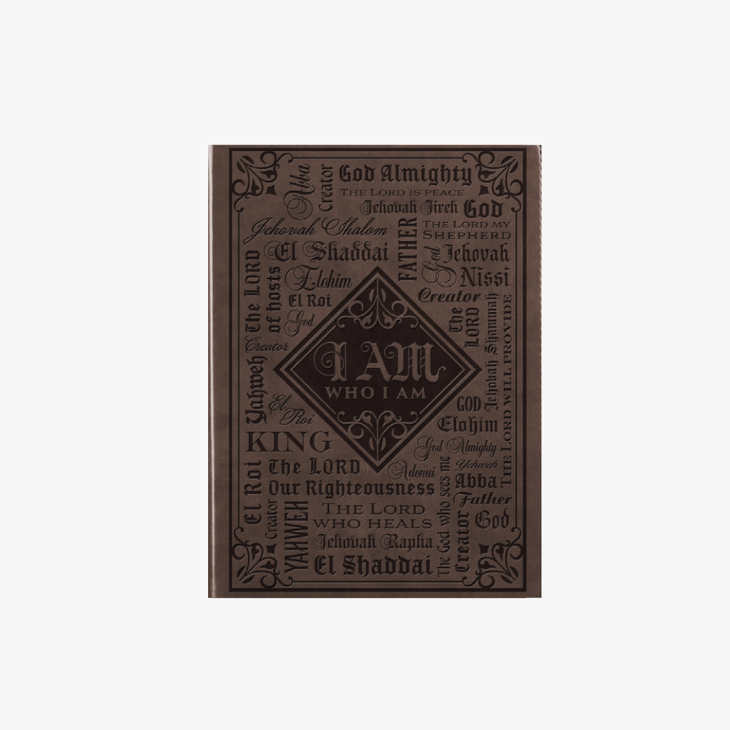 Journal Names Of God Brown Luxleather