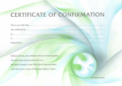 Certificate of Confirmation  Pkt 10